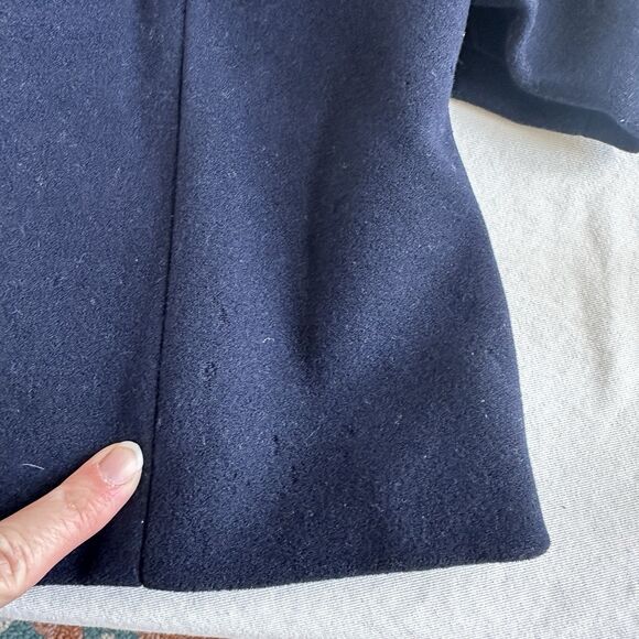 Ralph Lauren Purple Label Utility Military Jacket in Navy Size 6 Womens USA - Picture 13 of 13